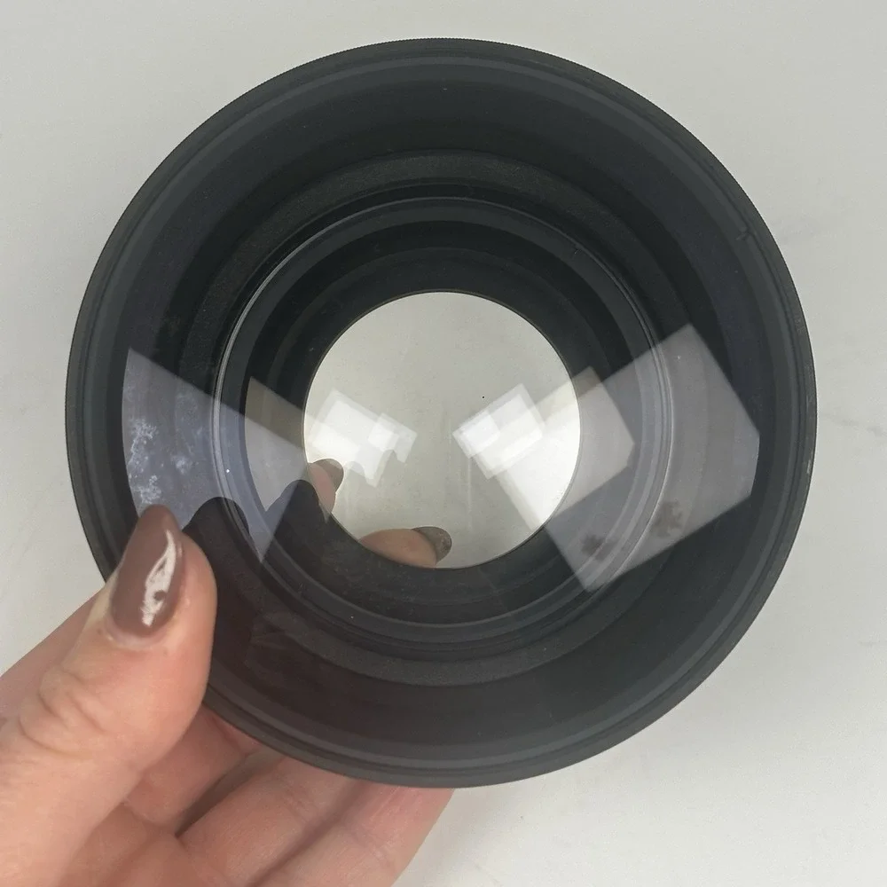 Vintage Crystal Vision 0.5x Wide Angle Converter Attachment For Canon‎ & Others